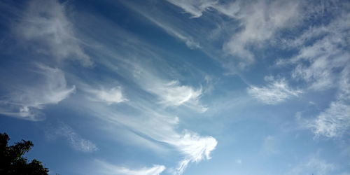 Low angle view of sky