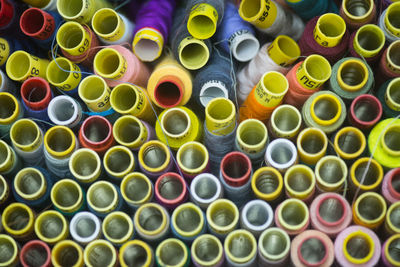 Full frame shot of multi colored candies