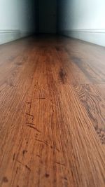 Close-up of hardwood floor at home