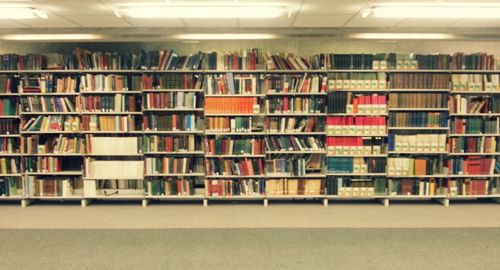 Row of objects for sale