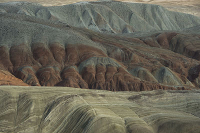 Scenic view of rock formations