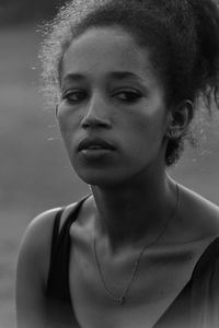 Portrait of a smiling young woman