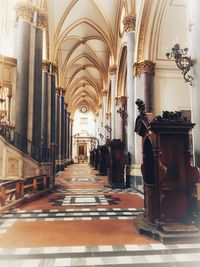 Interior of cathedral