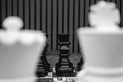 Full frame shot of chess board