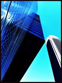 Low angle view of modern building