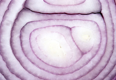 Full frame shot of pink bread