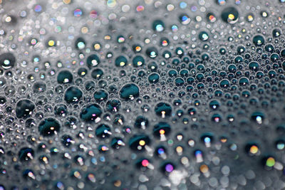 Colorful water bubbles close up modern background high quality big size prints