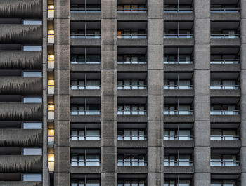 Full frame shot of modern building