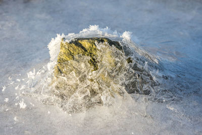 Close-up of splashing water