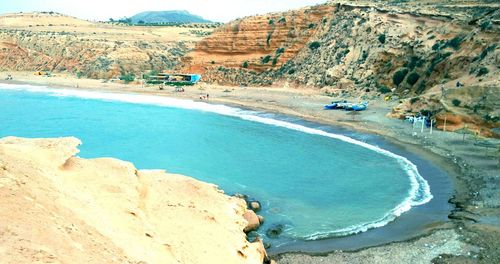 Scenic view of beach