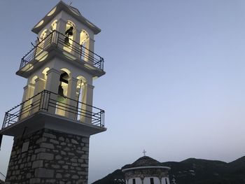 Low angle view of building against sky