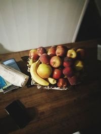 Close-up of food on table