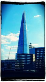 Tall buildings against clear sky