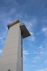 Low angle view of building against sky