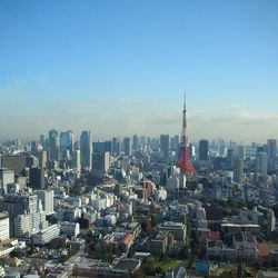 Cityscape against sky