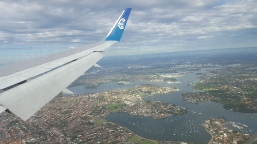 Aerial view of cityscape