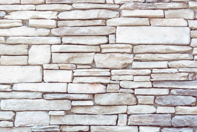 Full frame shot of stone wall