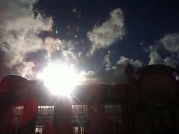 Low angle view of building against sky