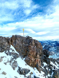 Cross moutain sky 