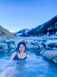 Natural hot springs in jackson hole