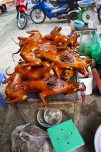 Close-up of seafood