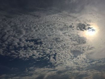 Low angle view of cloudscape