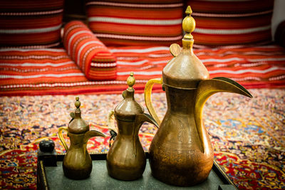 Beduin traditional tea pots