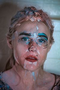 Painted face photo shoot 