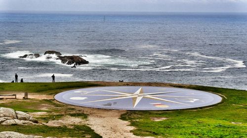 Scenic view of beach