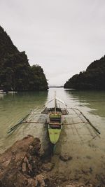 Scenic view of river against sky