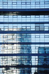 Low angle view of modern building