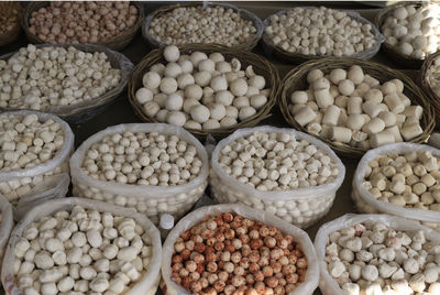 Full frame shot of spices for sale