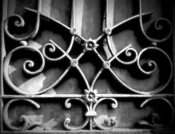 Full frame shot of metallic structure