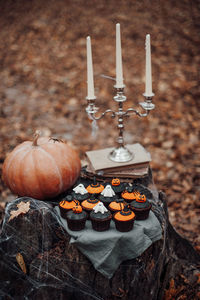 Close-up of christmas decorations