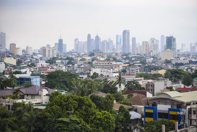 Cityscape against sky