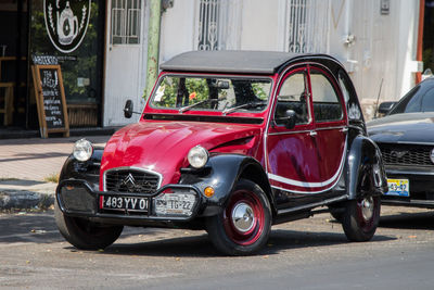 Car on street