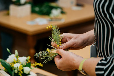 Floristry workshop.