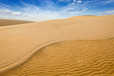 White sand dunes, mui ne, vietnam