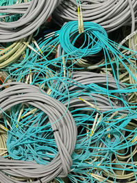 Close-up of cables