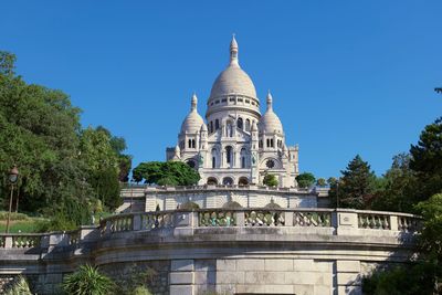 Low angle view of historical building