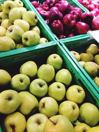 Fruits for sale in market