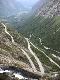 Scenic view of mountains