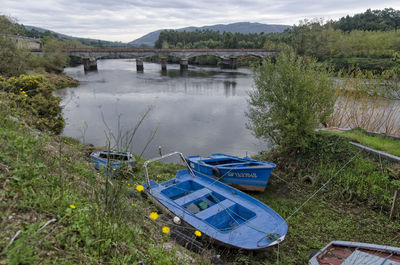 Scenic view of river