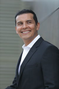 Portrait of a smiling young man