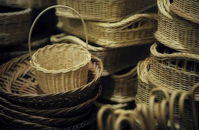 Handicrafts from bamboo and rattan