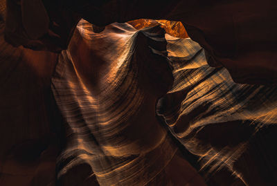 Full frame shot of rock formation