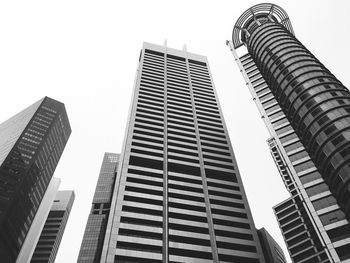 Low angle view of modern office building