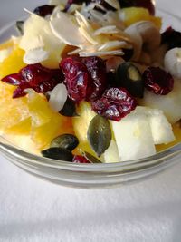 Close-up of fruits in bowl