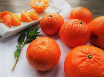 Close-up of orange fruits