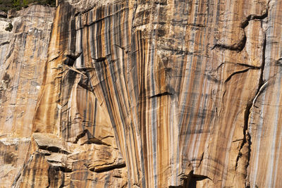 Full frame shot of rock formations